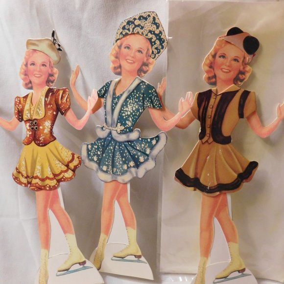 Sonja Henie Celebrity Paper Dolls 1992 B. Shackman Vintage - Picture 3 of 7